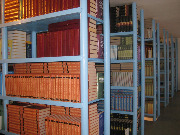 В библиотеке филиала МИЭП в г. Новотроицке: книгохранилище